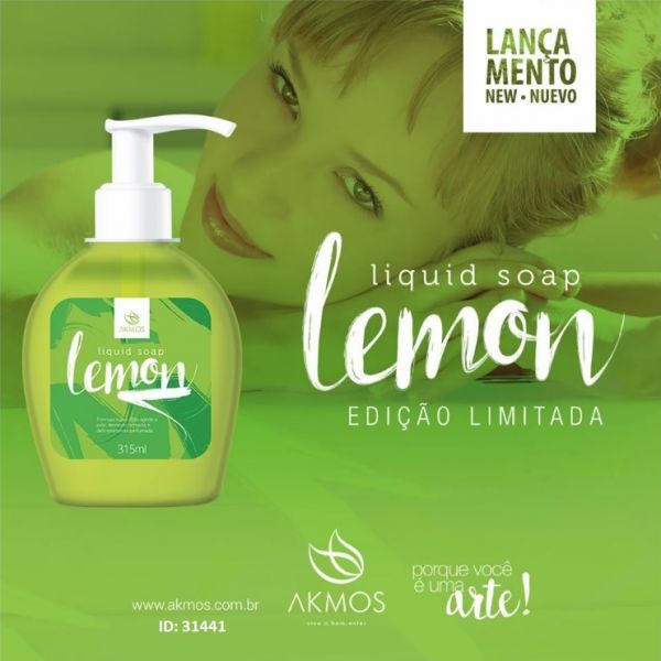 Liquid Soap Lemon ( Limão ) 315Ml.