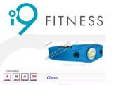 Pulseira I9 Fitness Ciano.