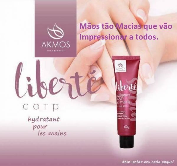 Liberté Corp Hydratant Pour les Mains 60g - Para Mãos.