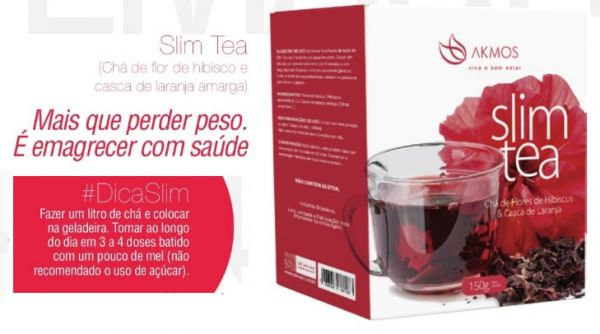 Slim Tea 150g. ( Hibisco e Casca de Laranja Amarga )