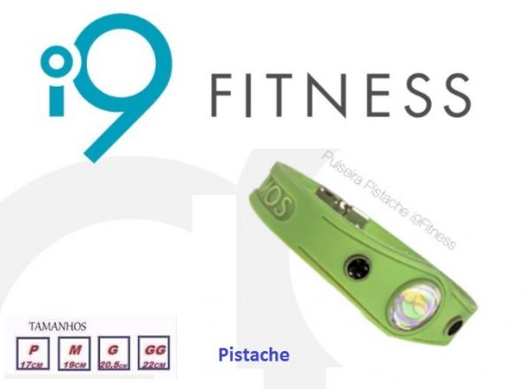 Pulseira I9 Fitness Pistache.